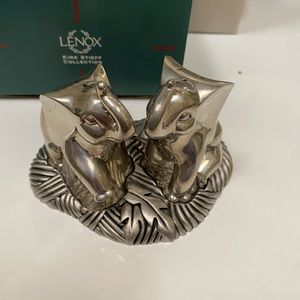 Lenox Elephant Salt & Pepper Shakers